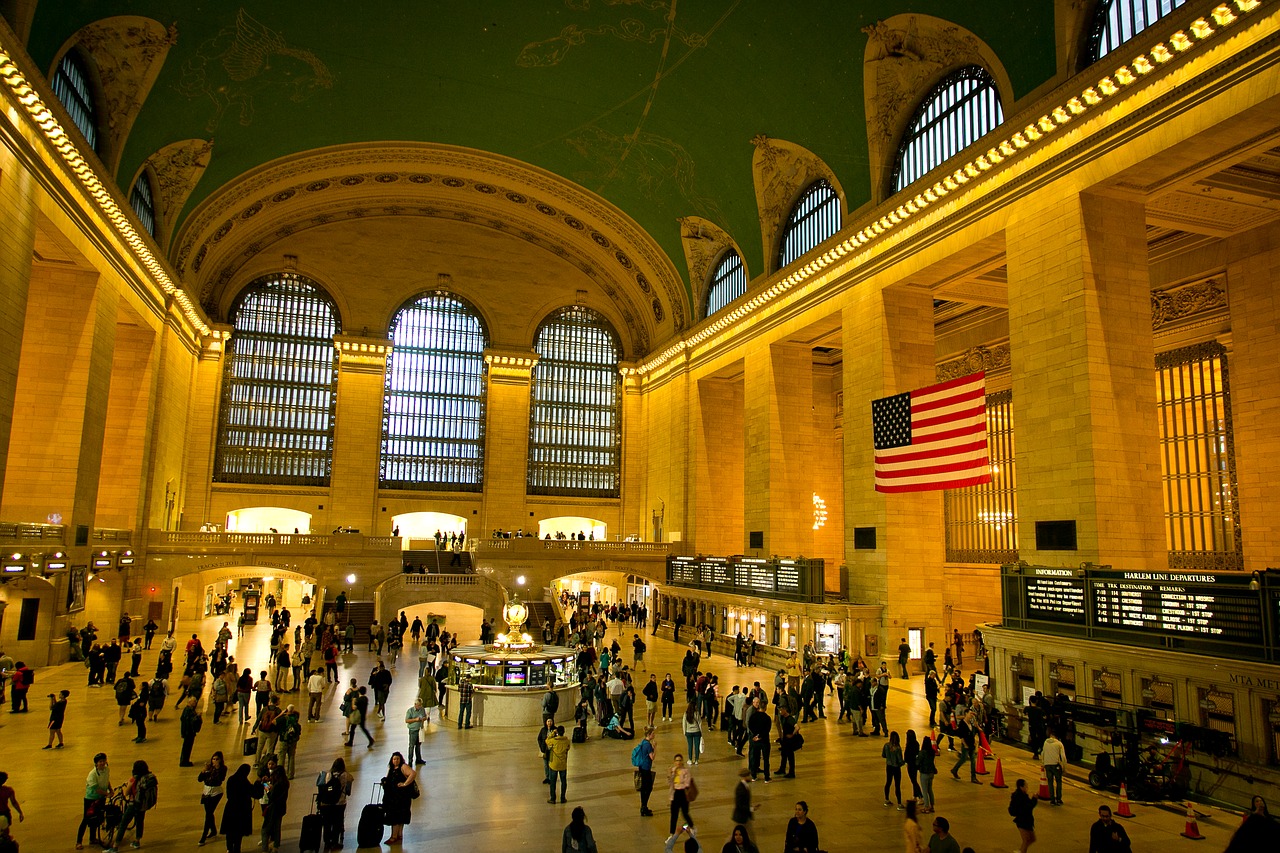 train  station  new york free photo