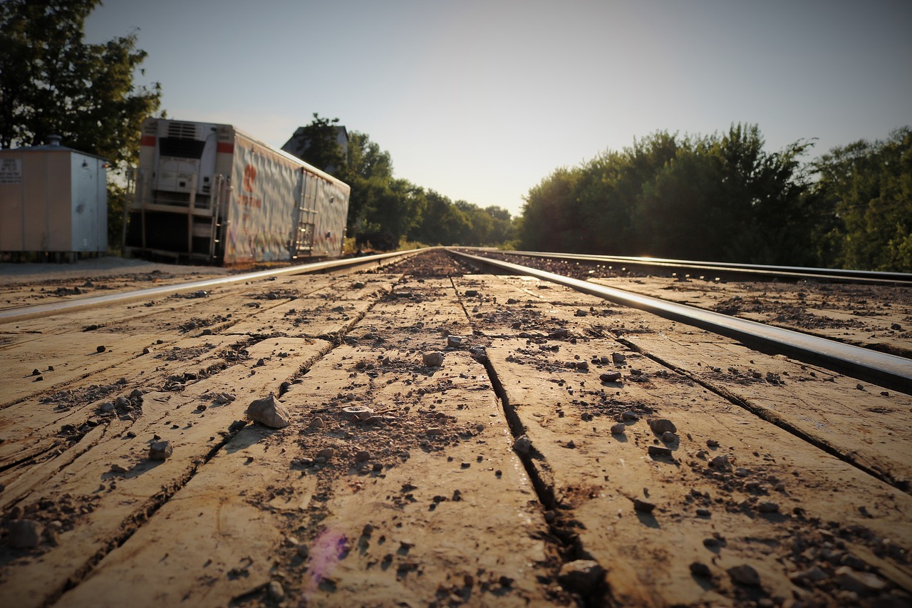 train  railroad  rails free photo