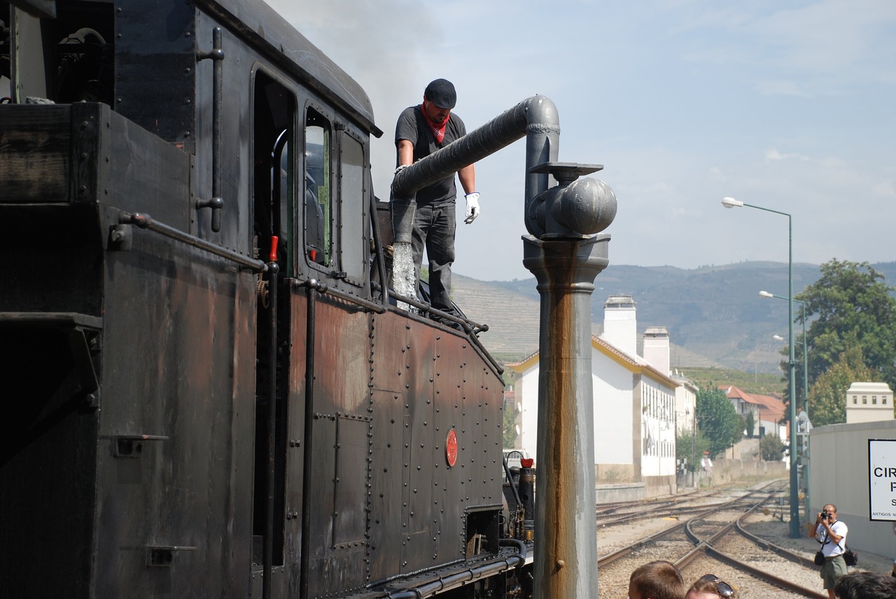 train  douro  portugal free photo