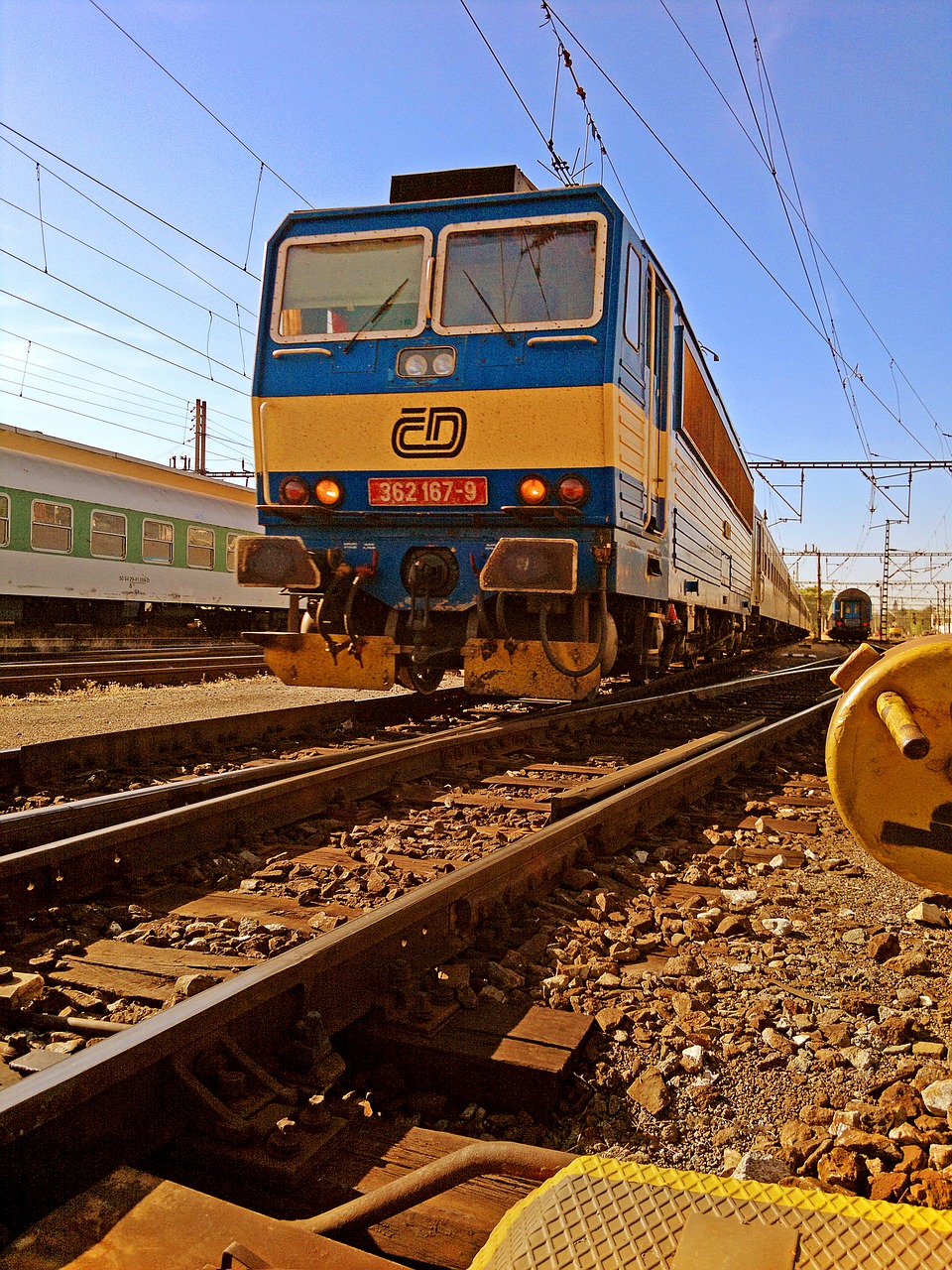 train  locomotive  railway free photo