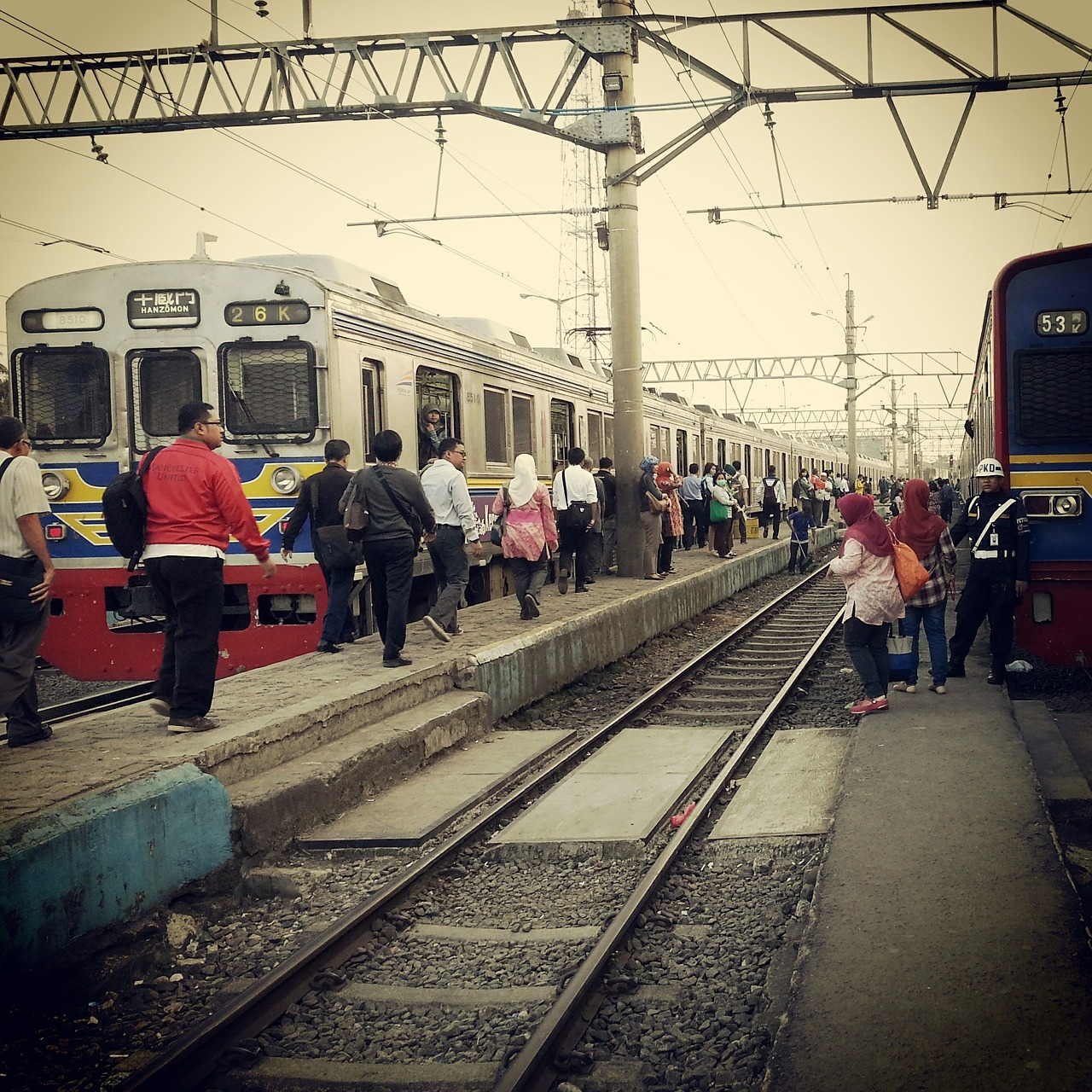 train station passenger free photo