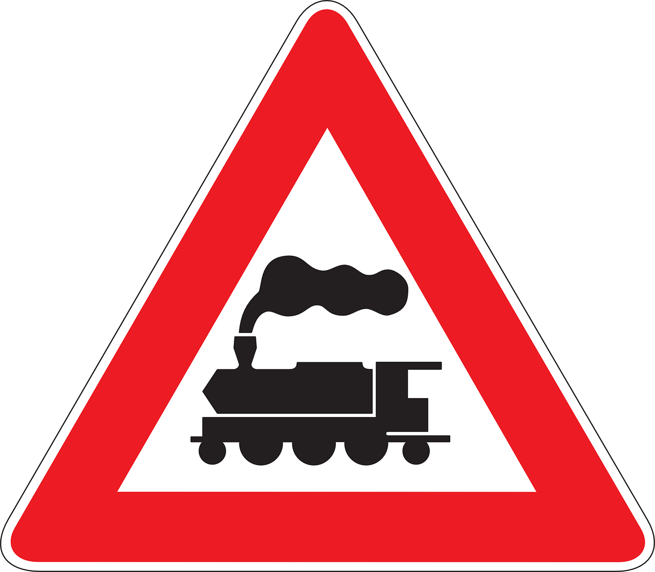 train warning crossing free photo