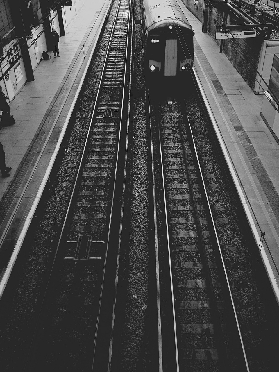 train subway track free photo