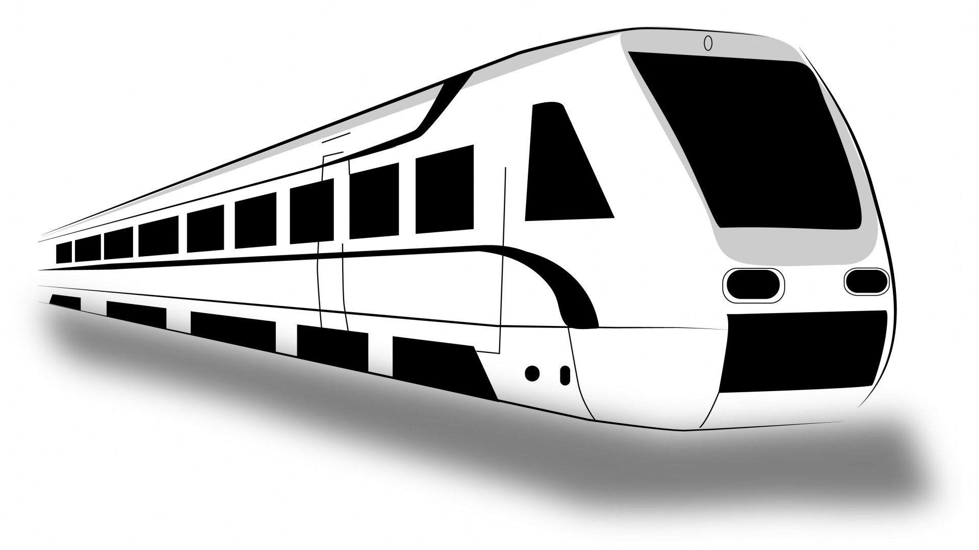 train clipart drawing free photo