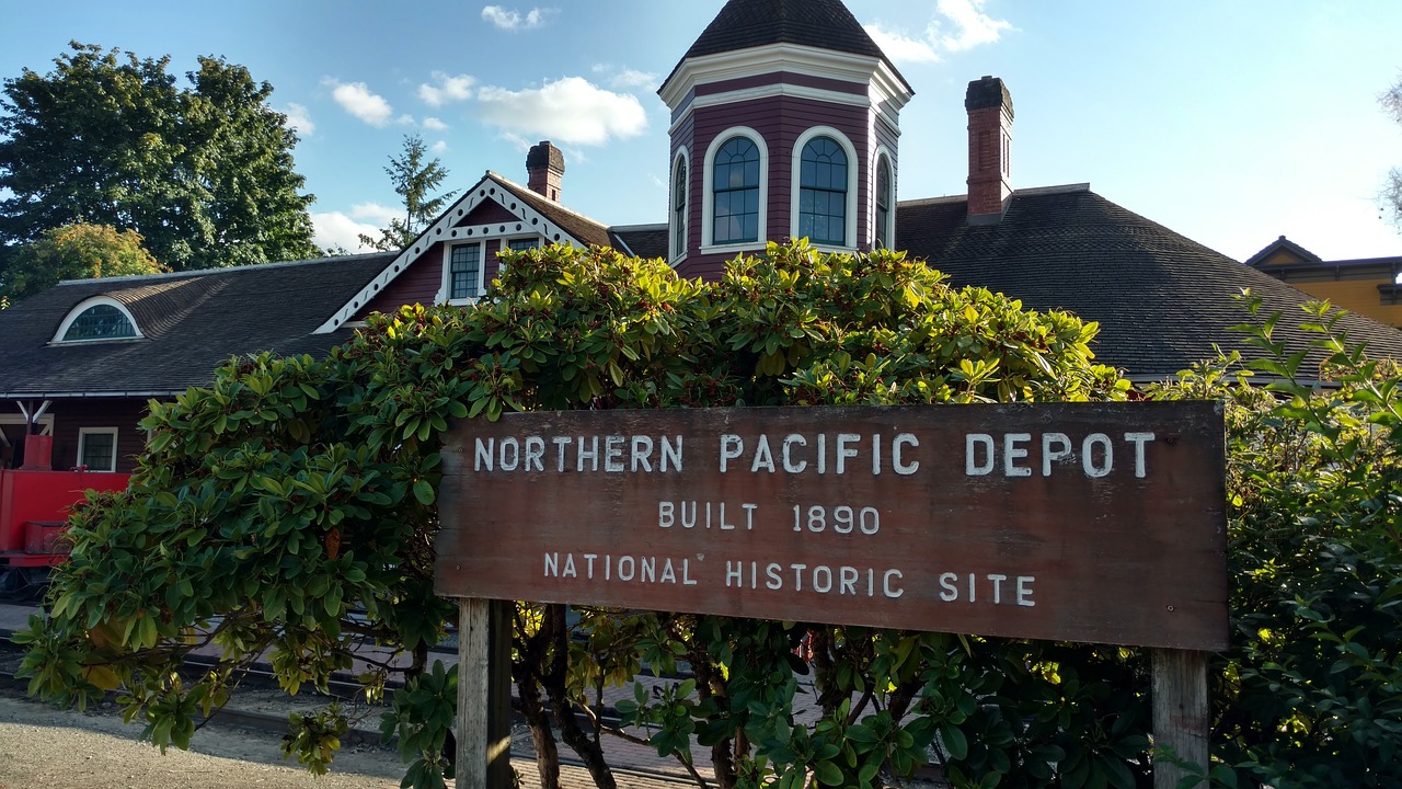 train depot train washington free photo