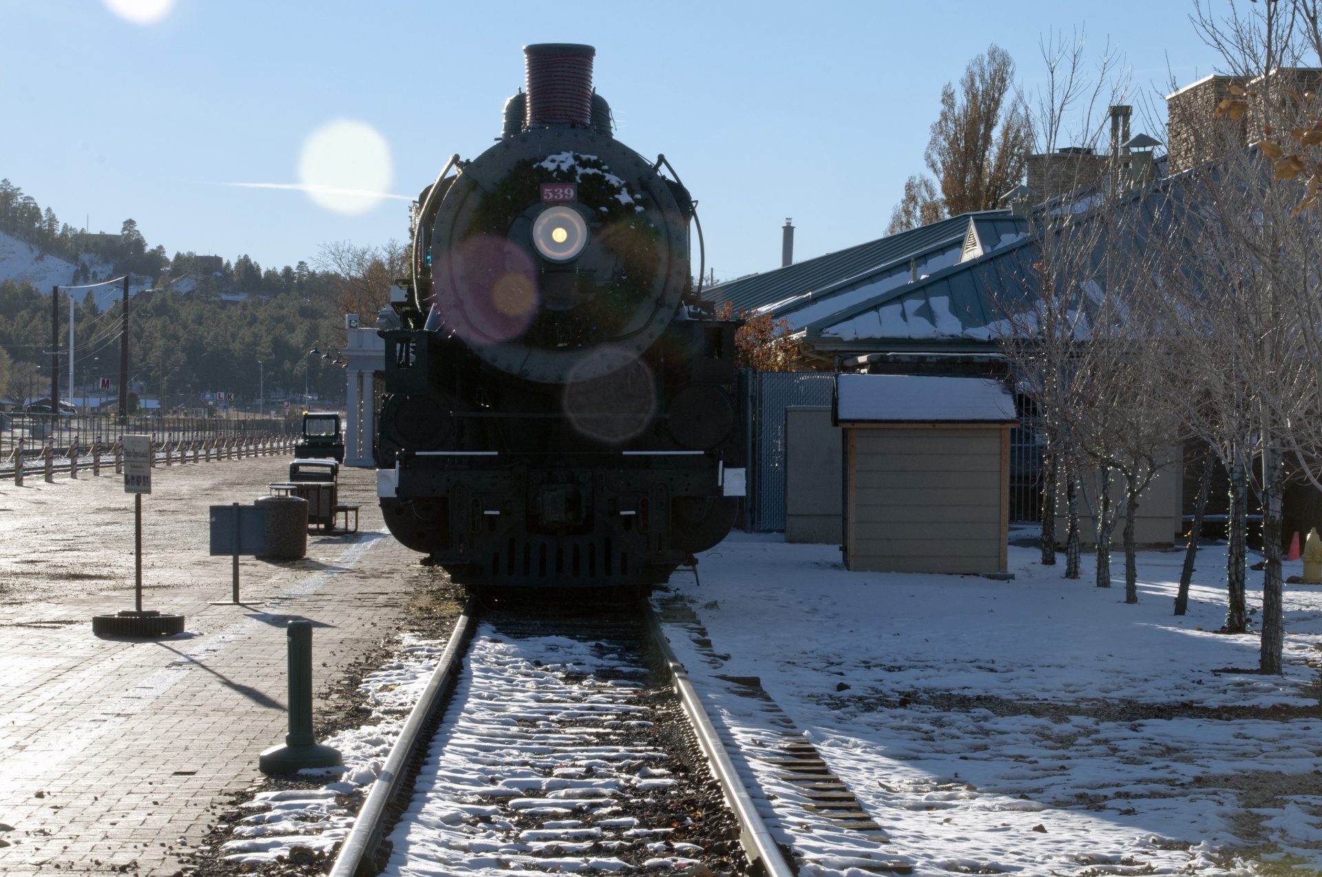 train trains snow free photo