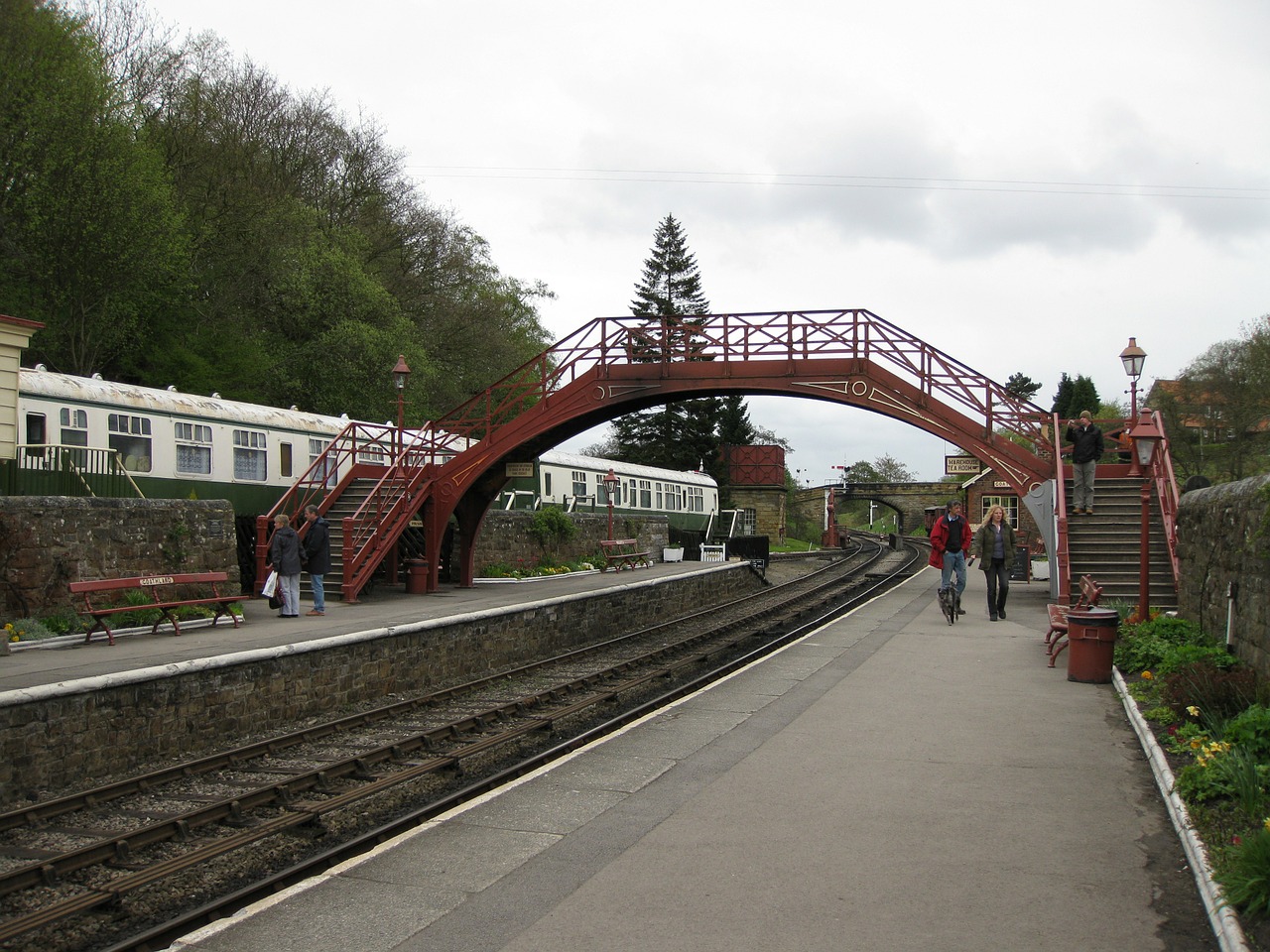 train station goathland train free photo