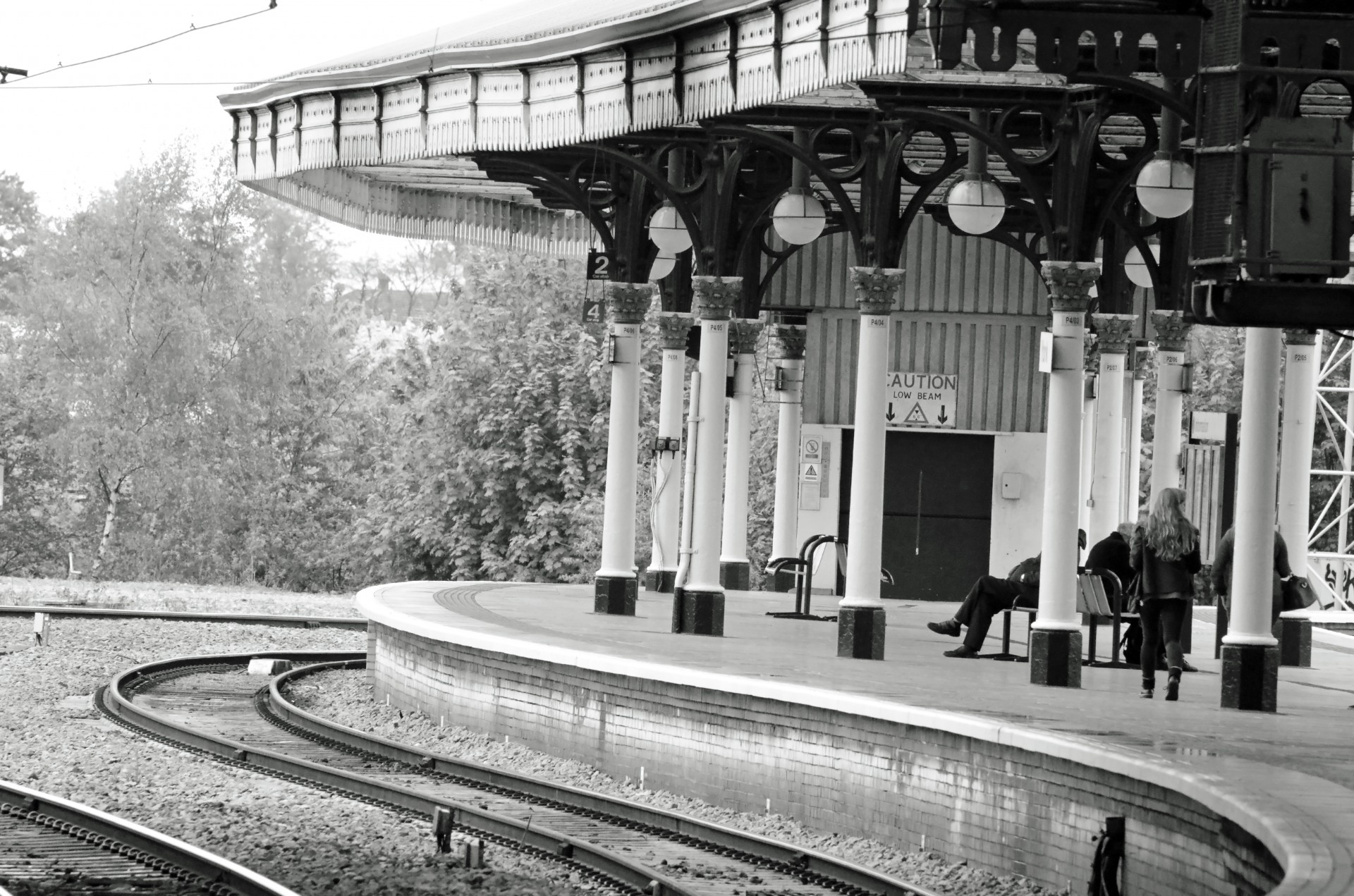 train station rail free photo