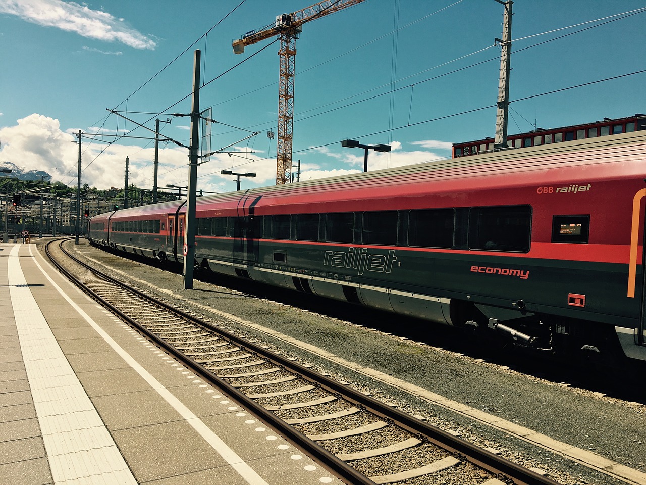 trains railjet austria free photo