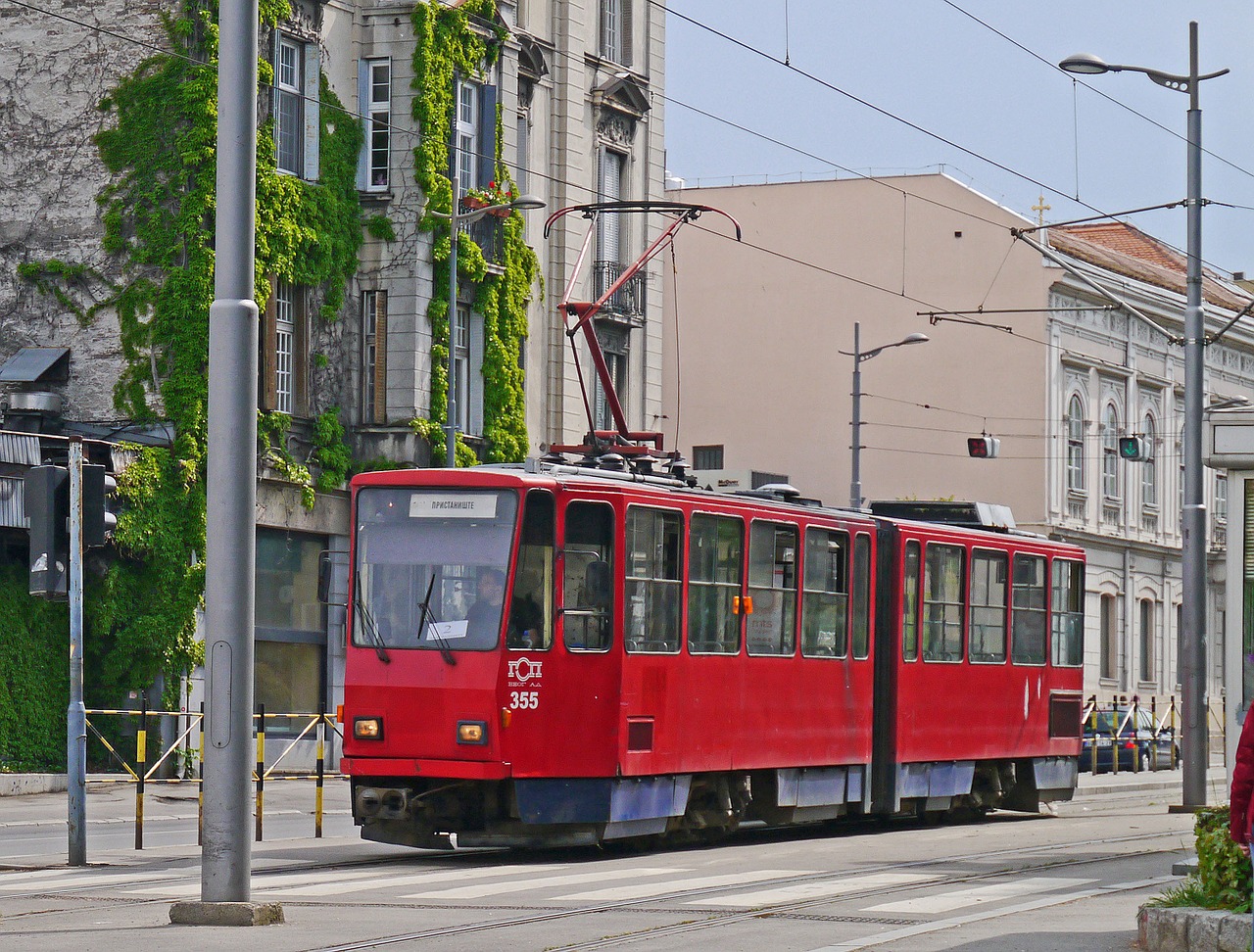 tram belgrade serbia free photo
