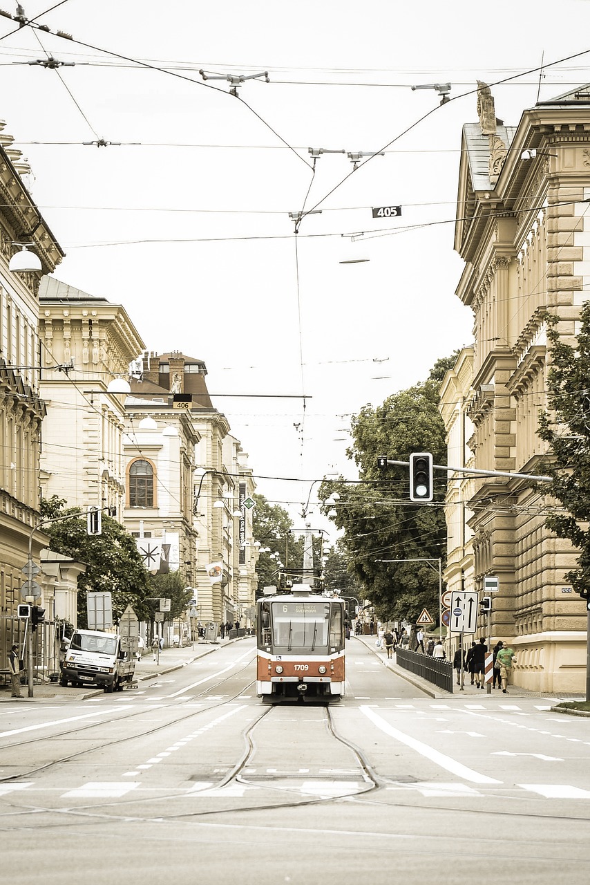tram transportation wiring free photo