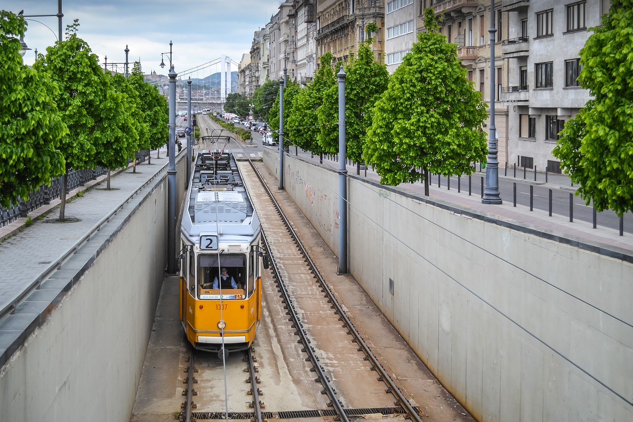 tram transport transportation free photo