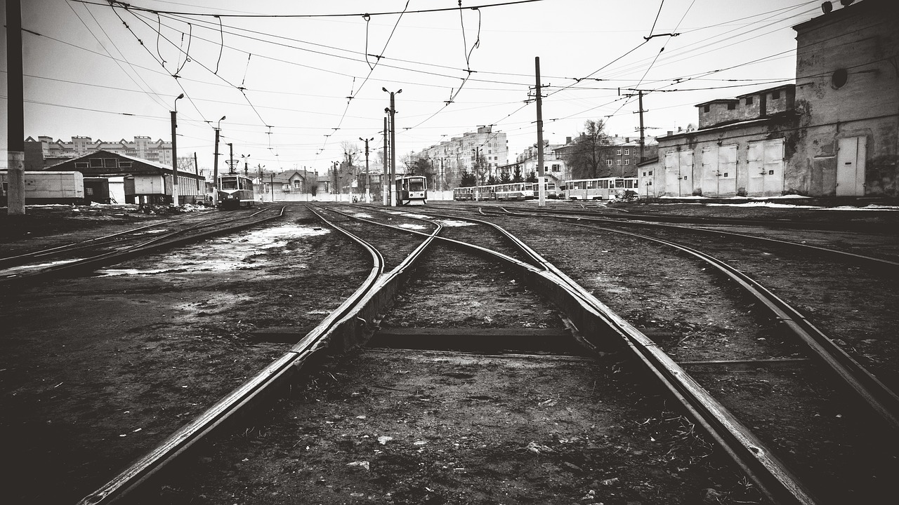 tram depot russia free photo