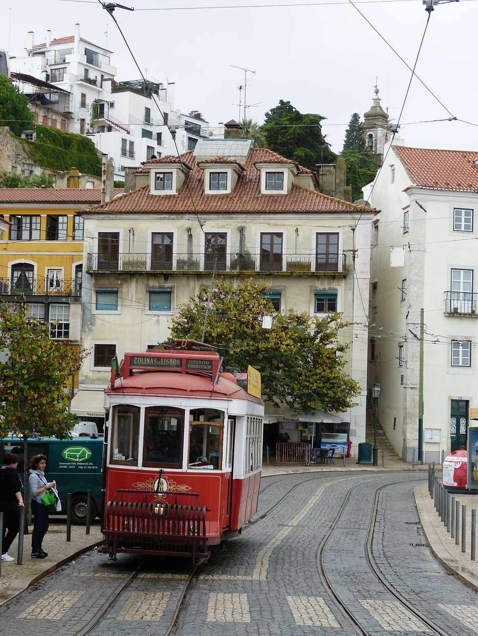 tram lisbon portugal free photo