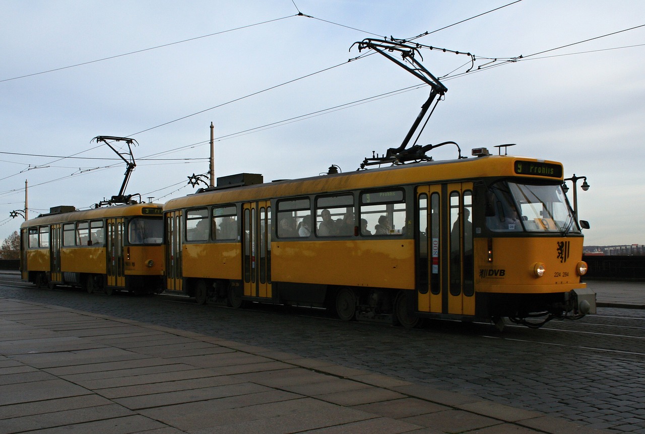 tram transport traffic free photo