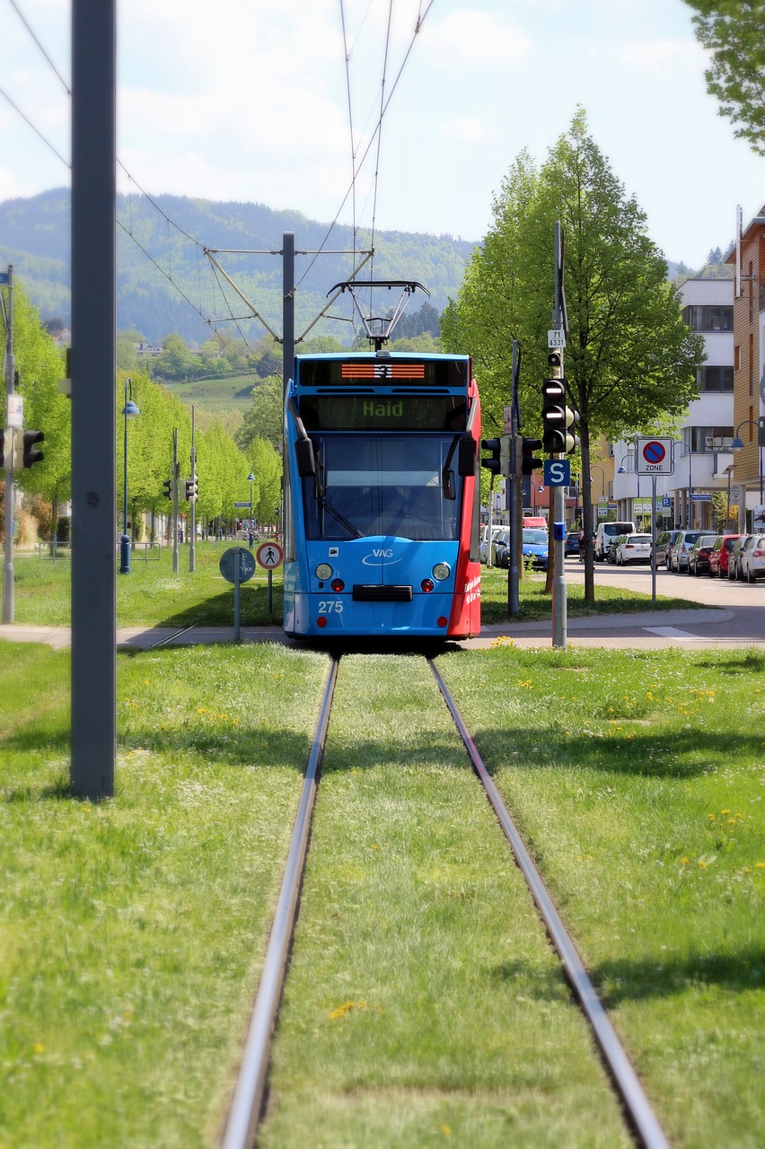 tram  urban  transport system free photo