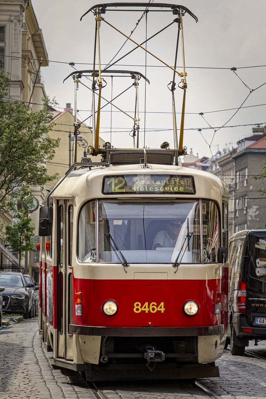 tram  transport  traffic free photo