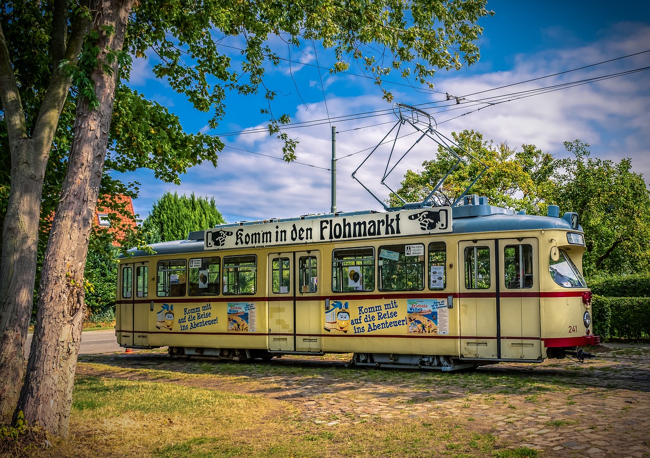 tram  railway  train free photo