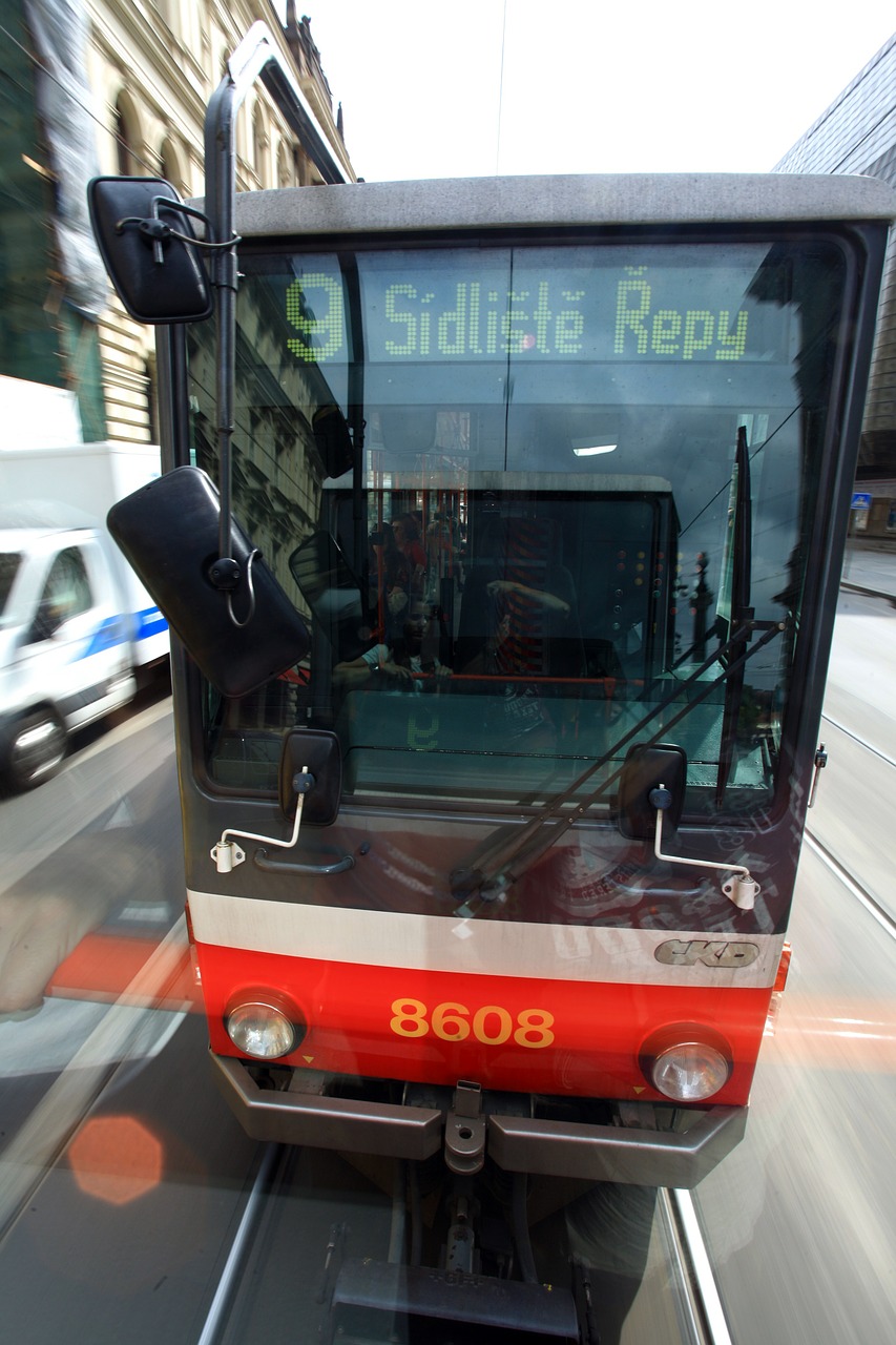 tram prague transport free photo