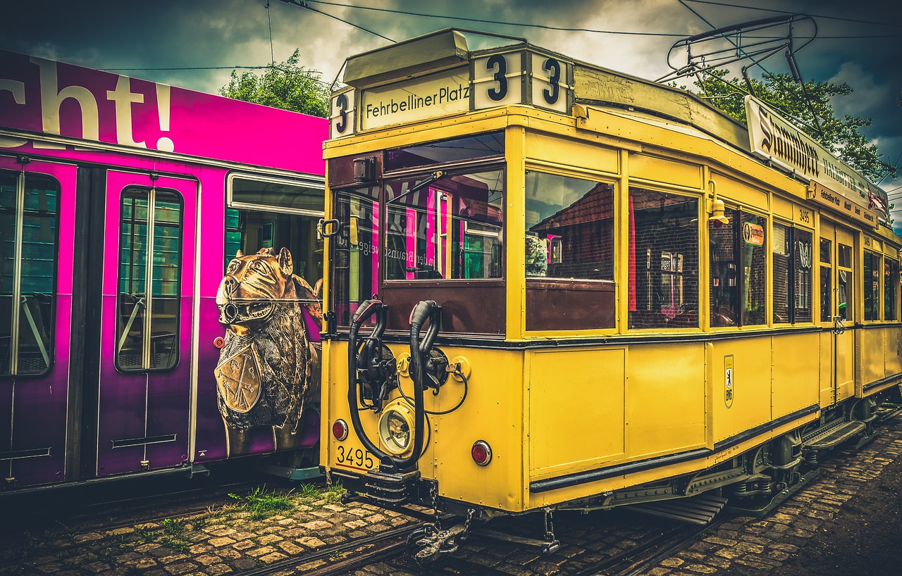 tram  train  old free photo