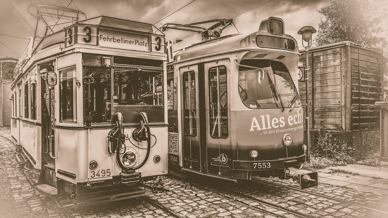 tram  old  retro free photo