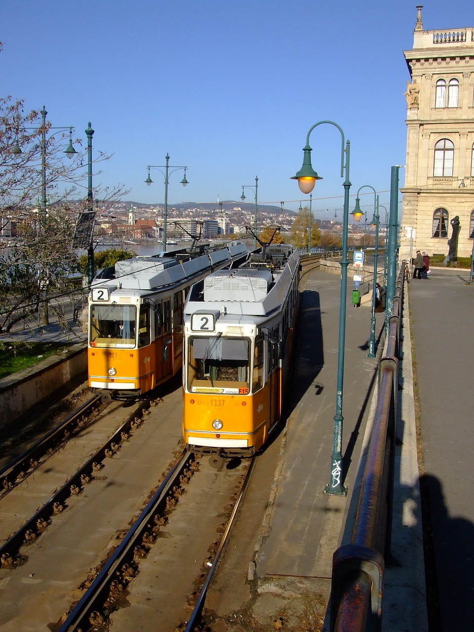 tram budapest hungary free photo