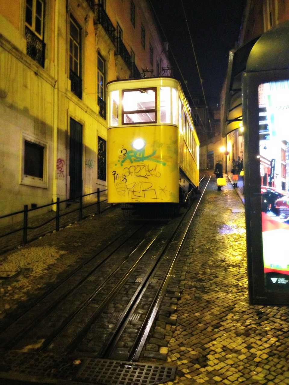 tram lisbon means of transport free photo