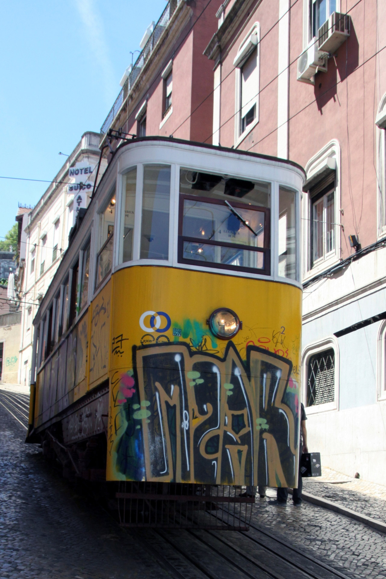 tram lisbon yellow free photo