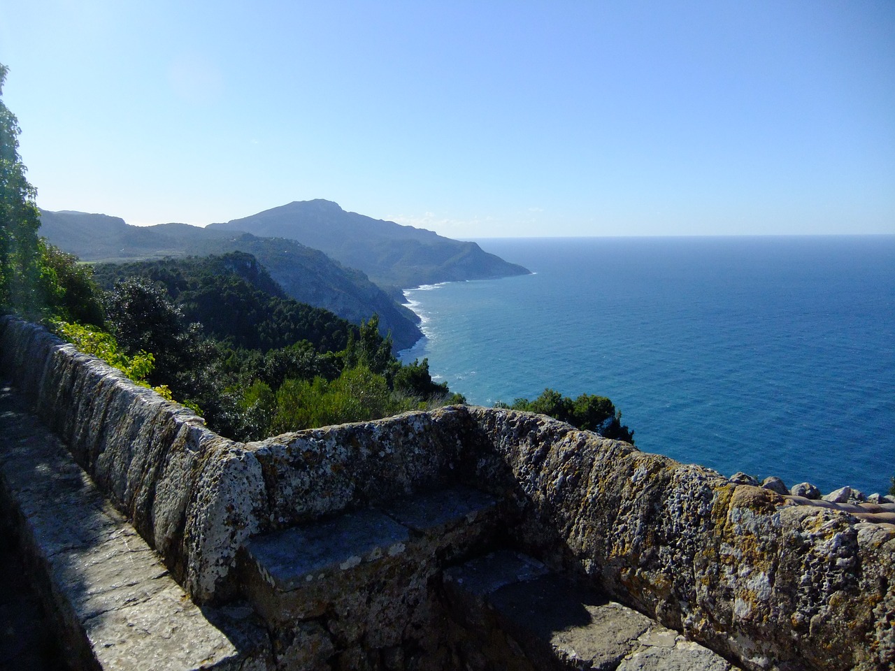 tramuntana mallorca sea free photo