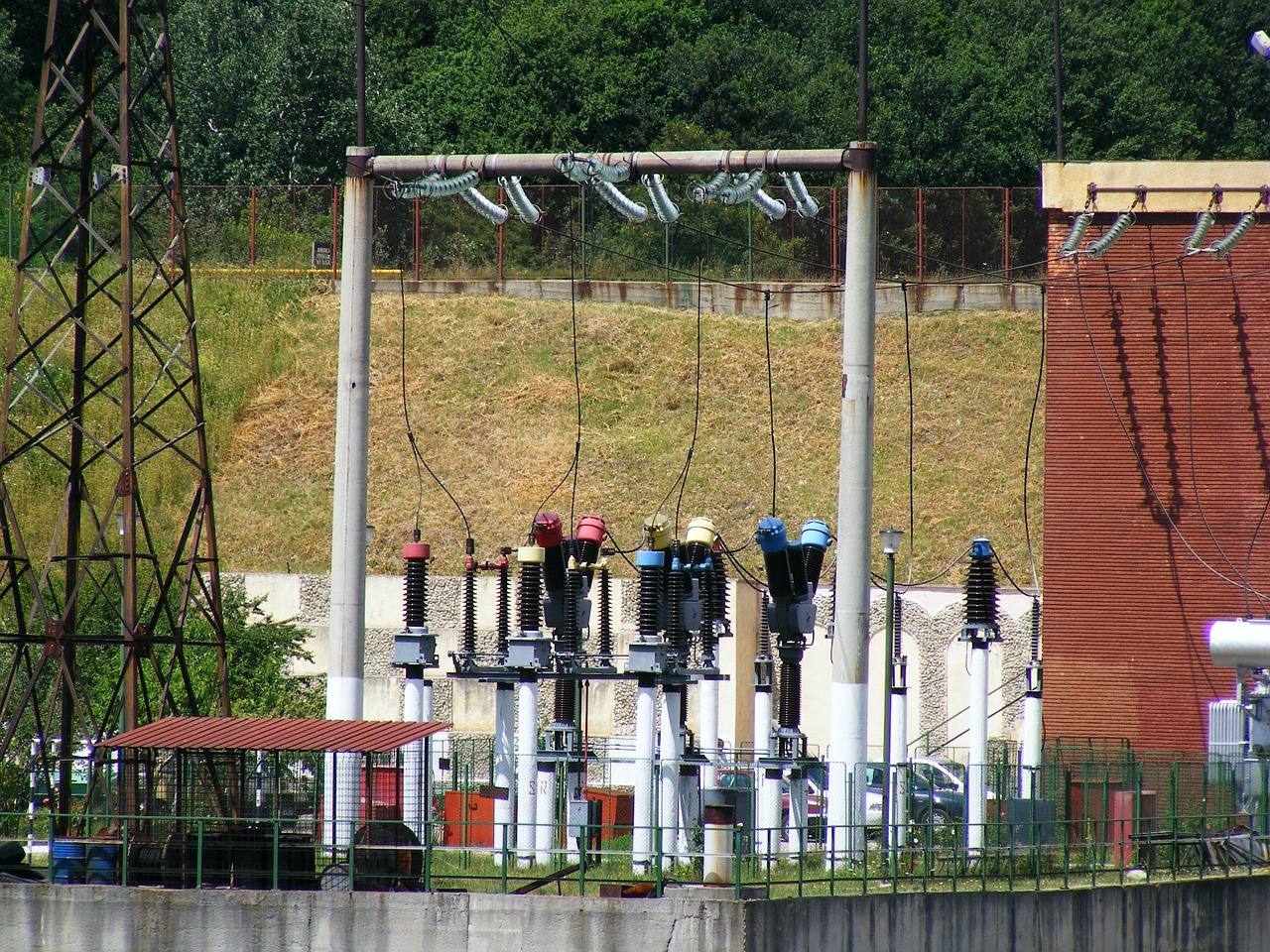 transformer substation electricity free photo