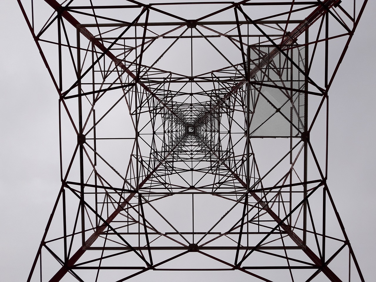 transmission tower angles technology free photo