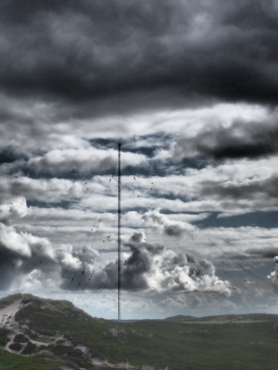 transmission tower communication radio tower free photo