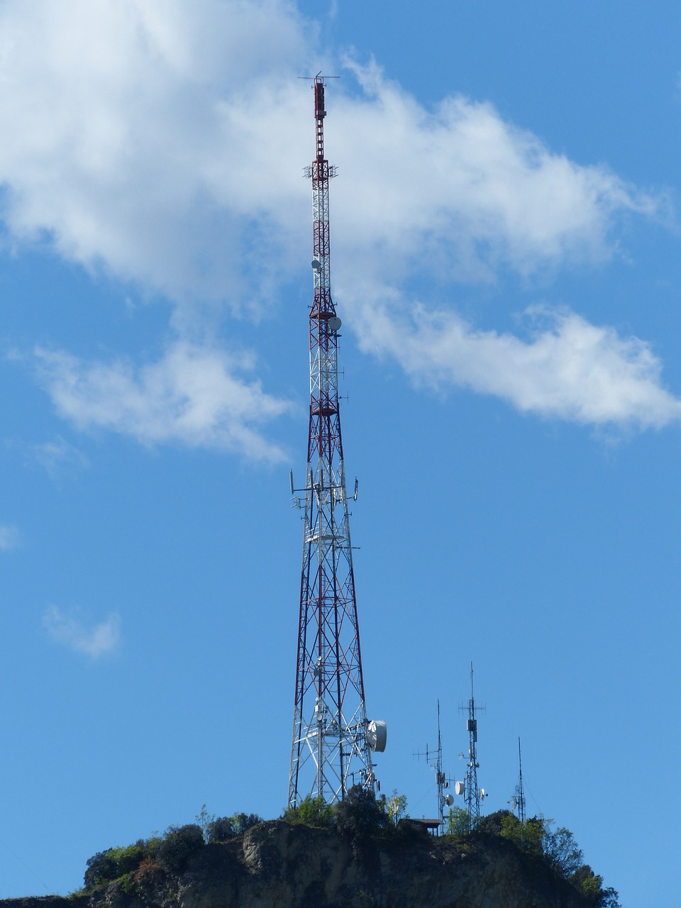 transmission tower radio mast monte brione free photo