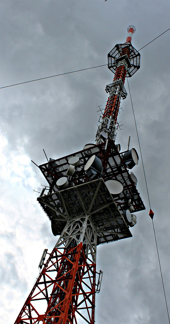 transmission tower high radio tower free photo