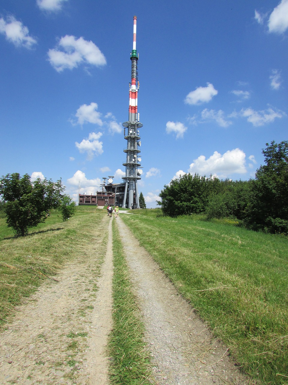 transmitter nature mountains free photo