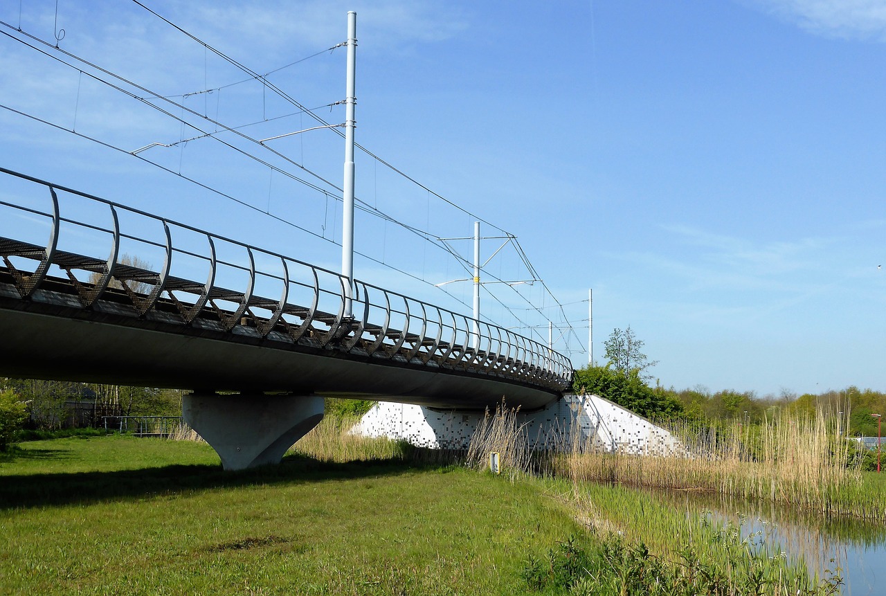 transport train rails free photo