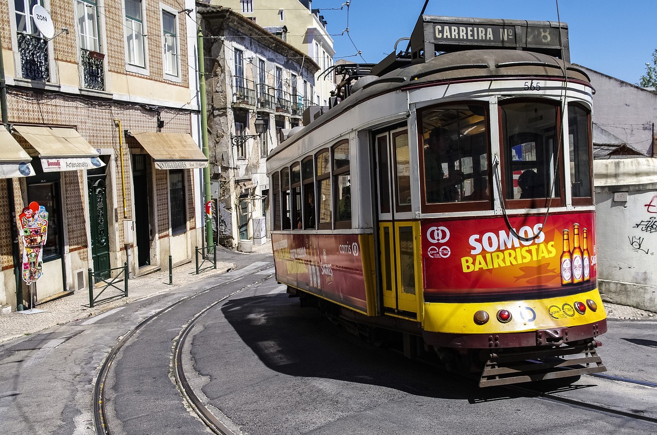 transport  lisbon  alfama free photo