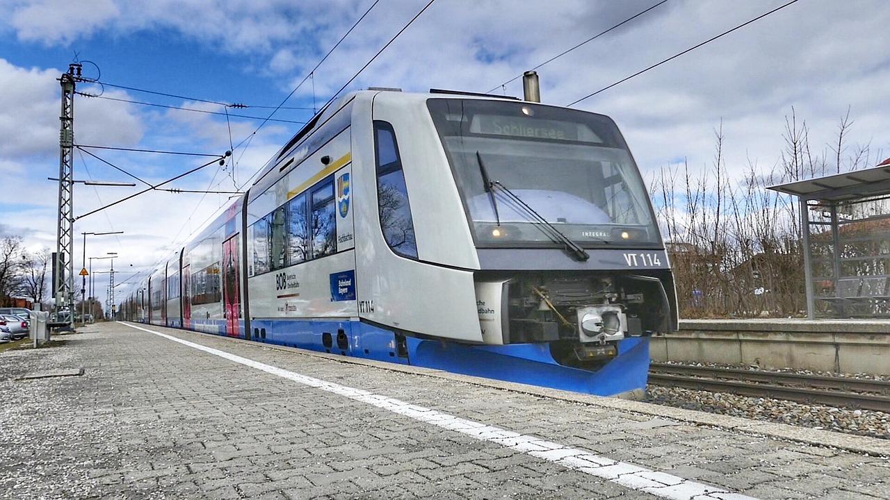 transport system station train free photo