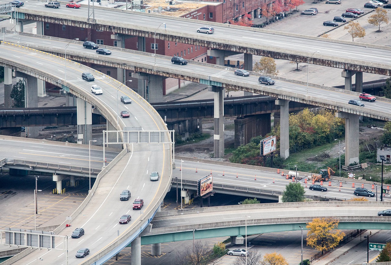 transportation system industry road free photo