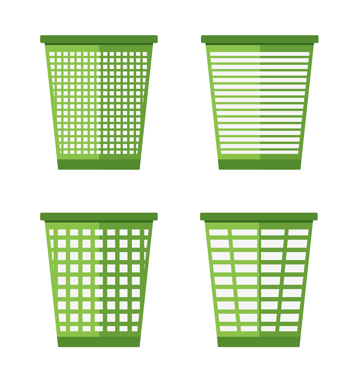 trash bin clean recycle free photo