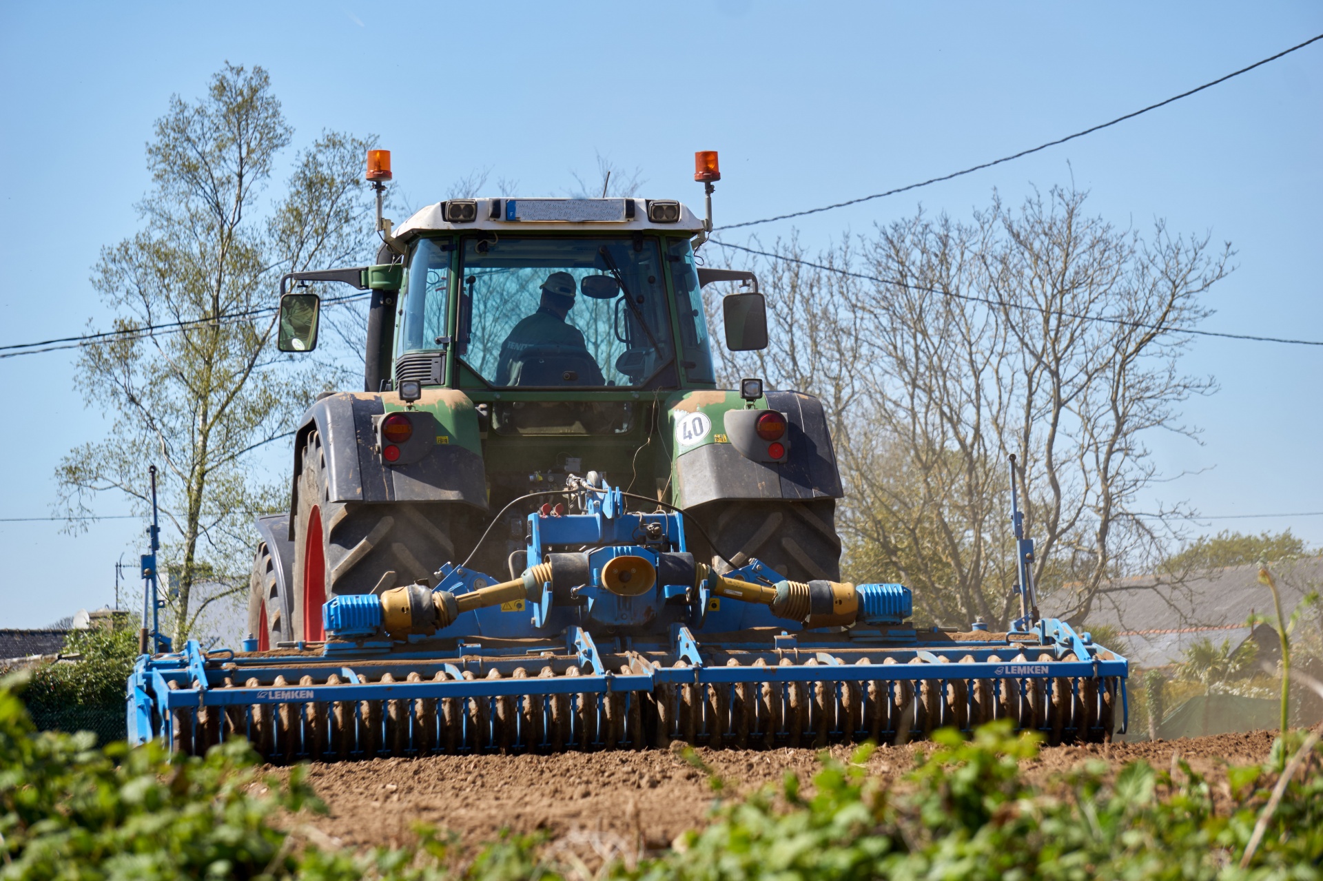 tractor agriculture seedling free photo