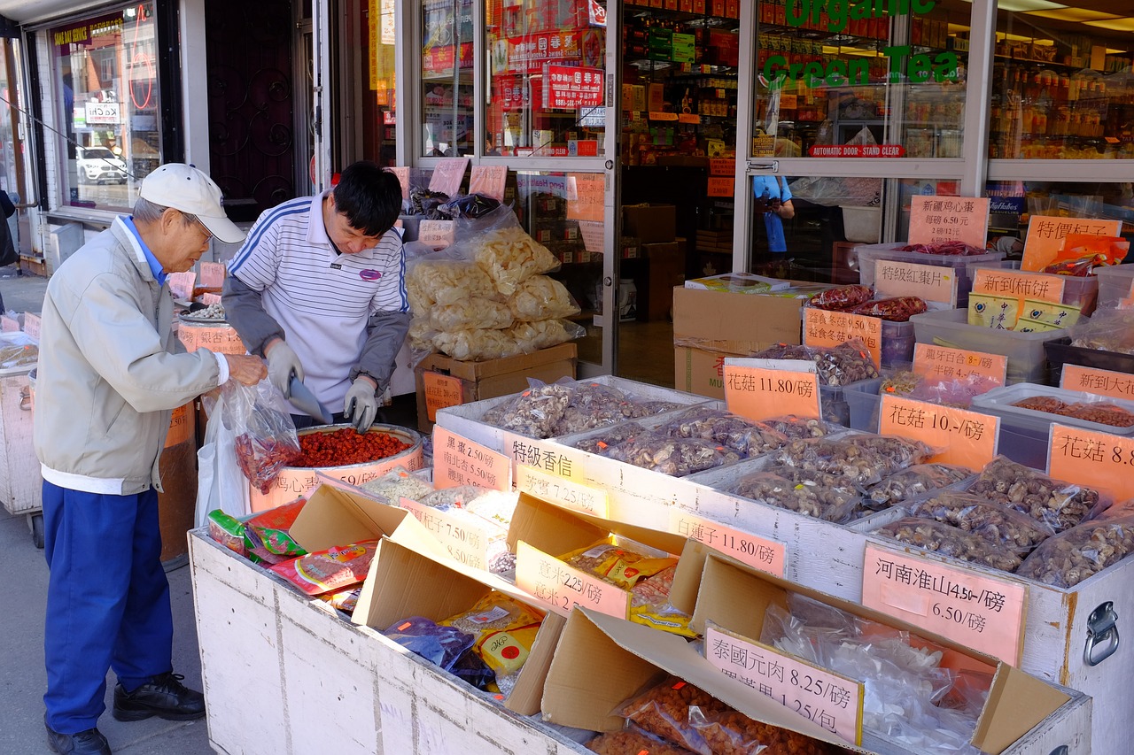 travel china town toronto free photo