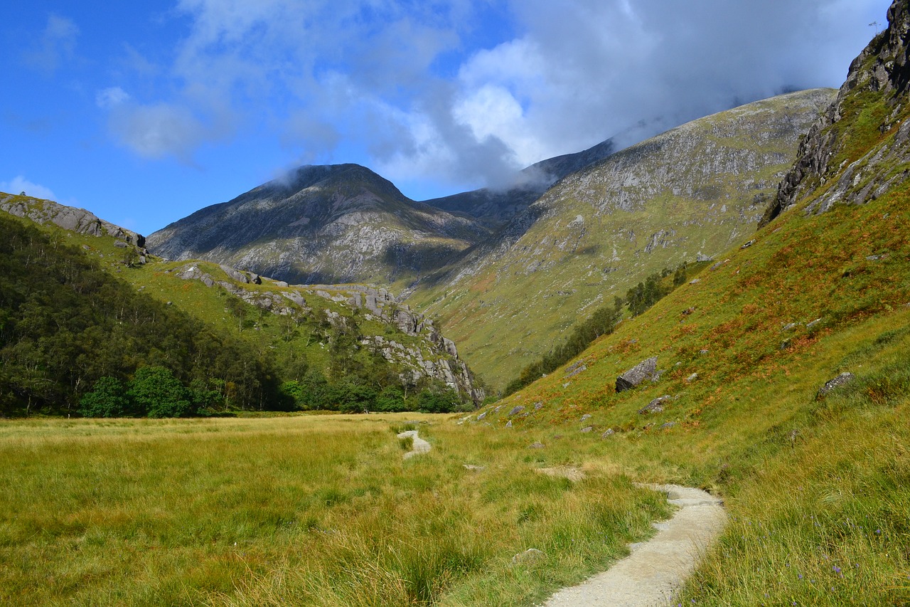 travel scotland countryside free photo