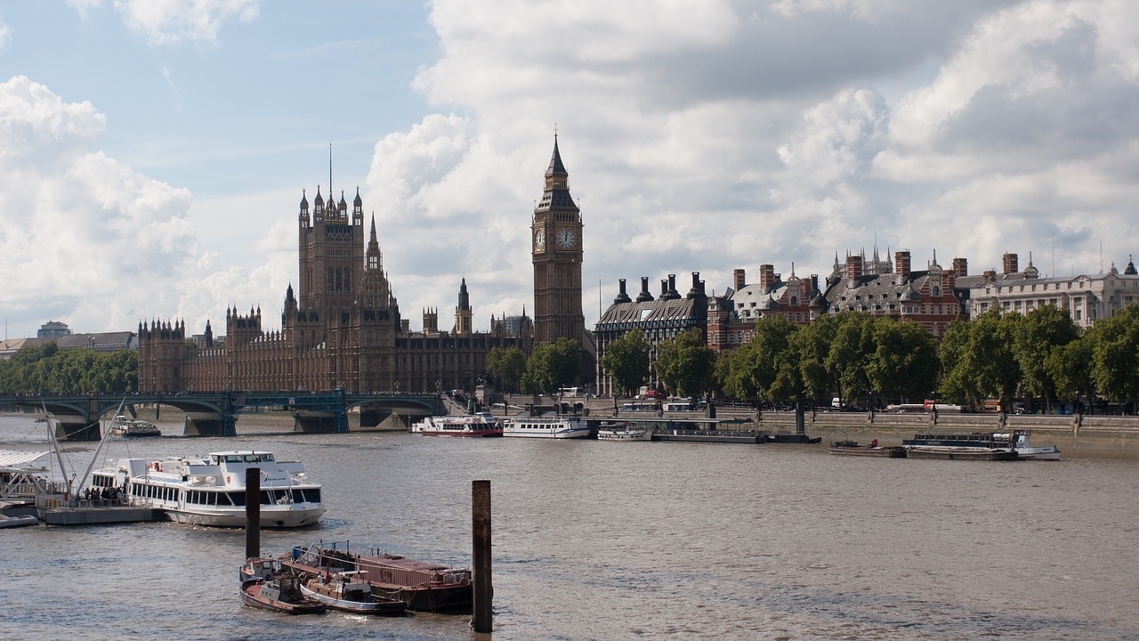 travel london thames free photo