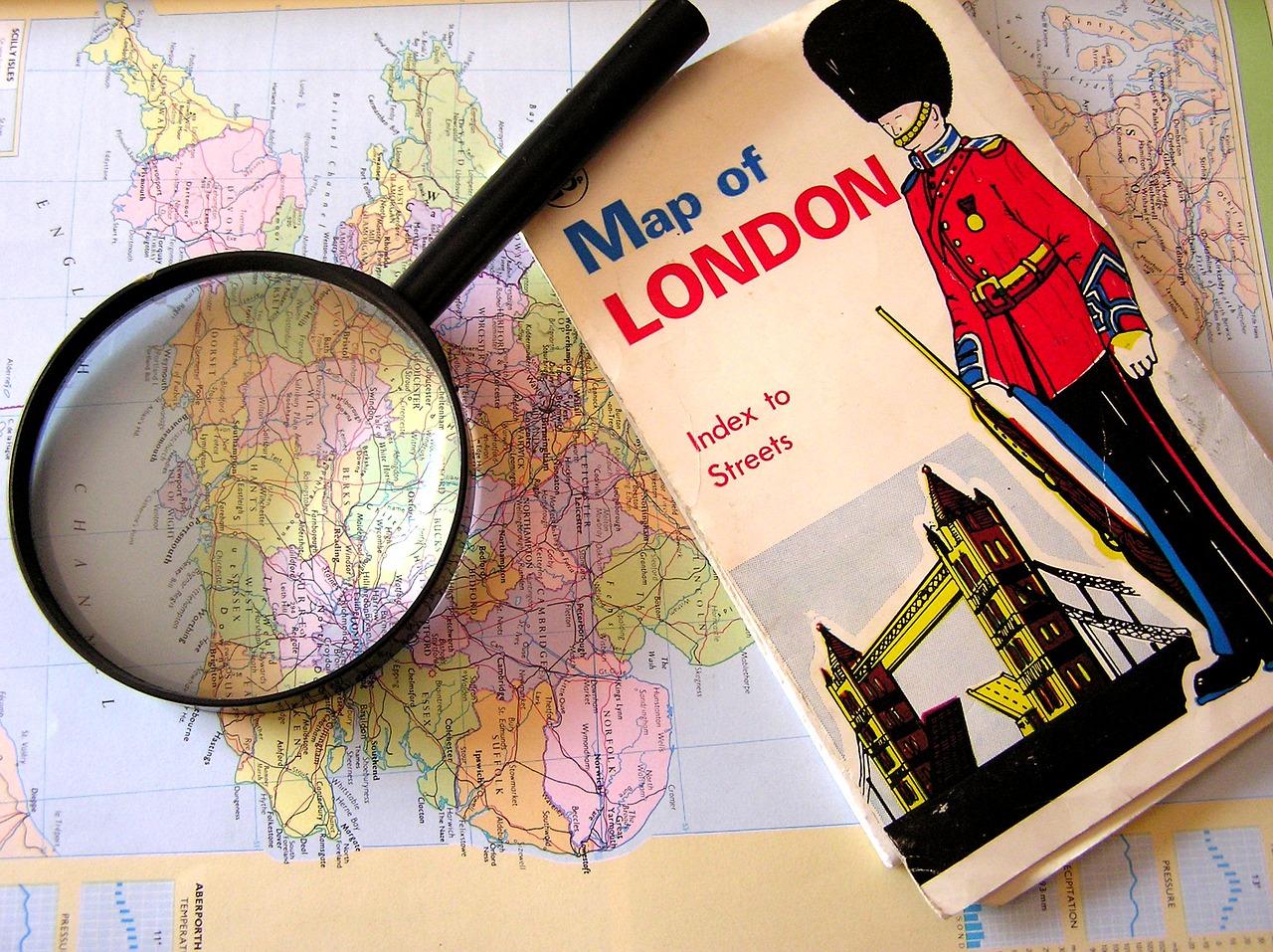 travel london map free photo