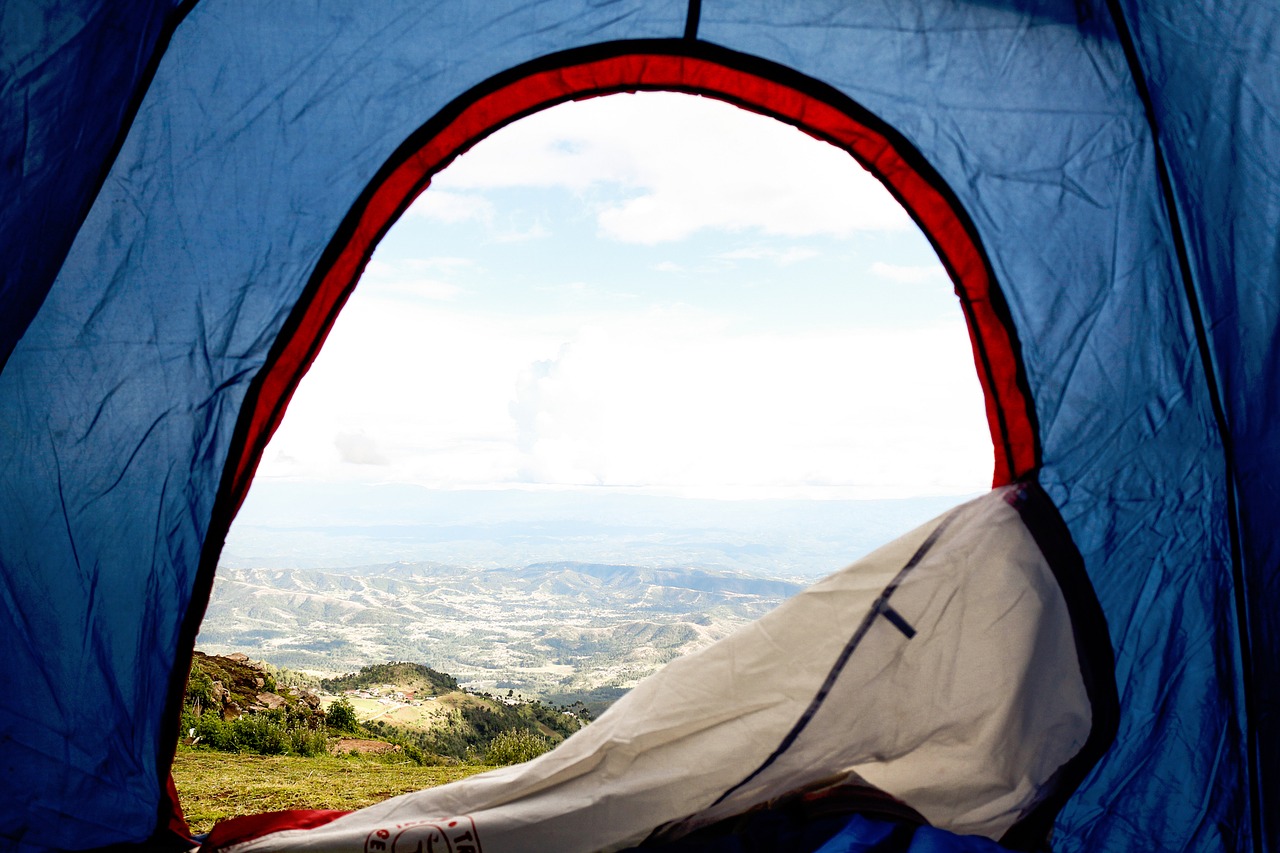 travel tent camping free photo