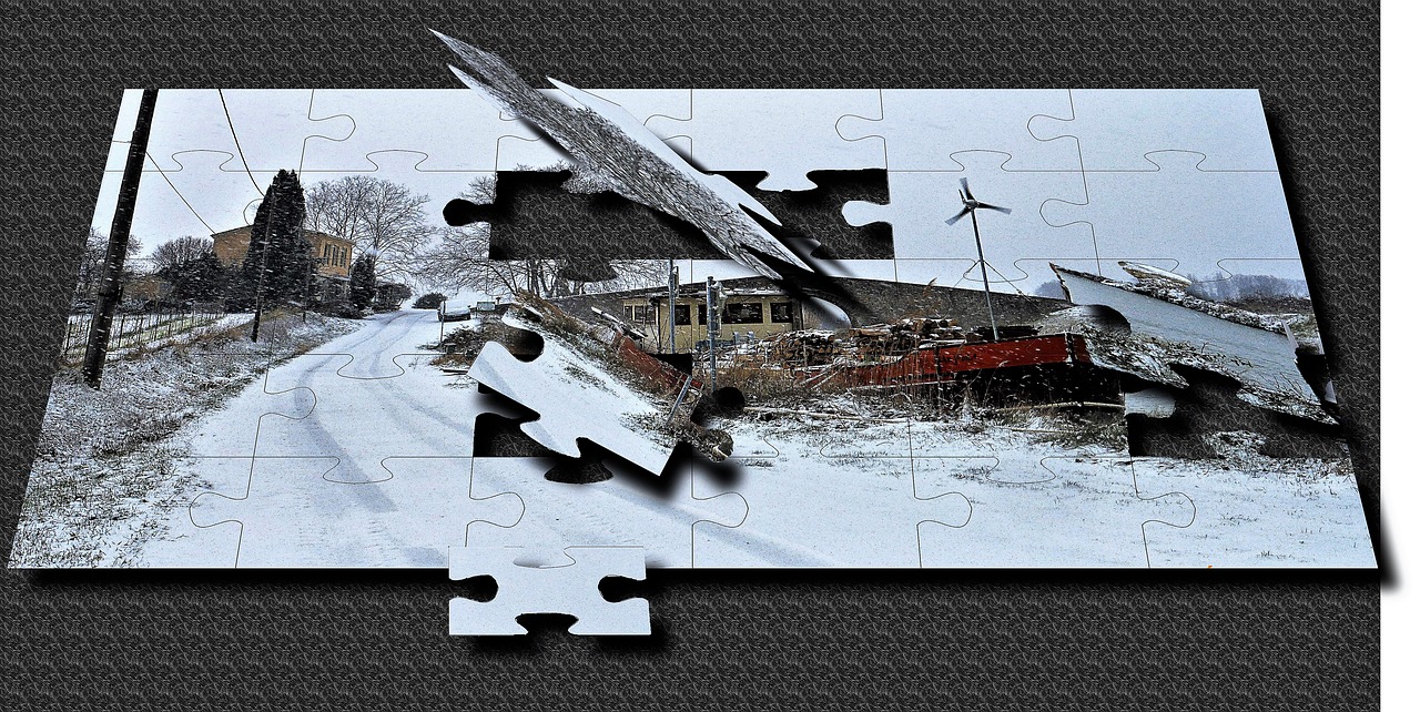 travel  winter  puzzle free photo