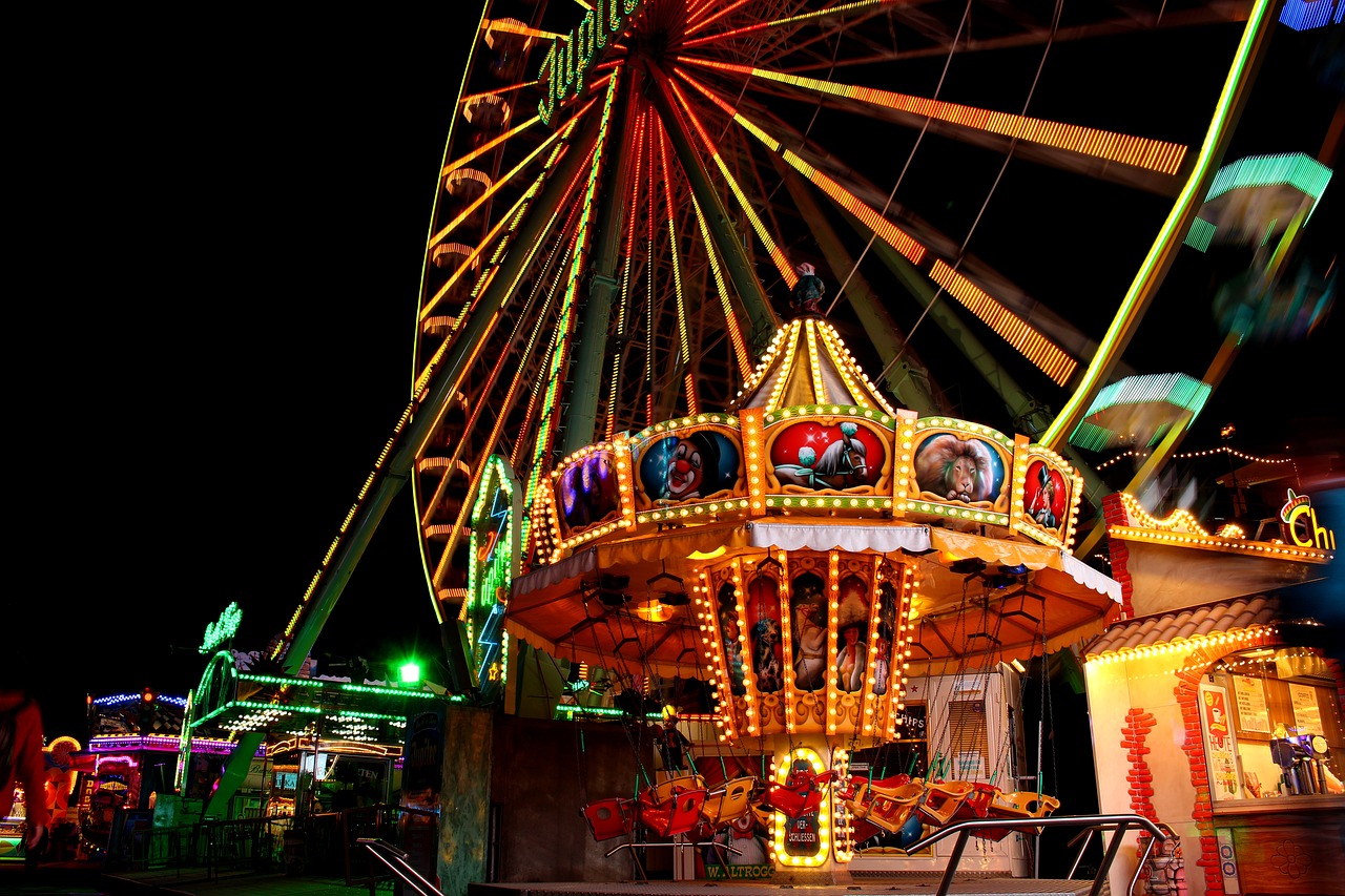 travel  carousel  festival free photo