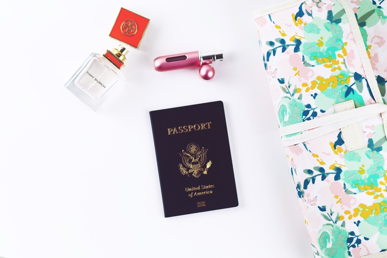 travel  passport  perfume free photo
