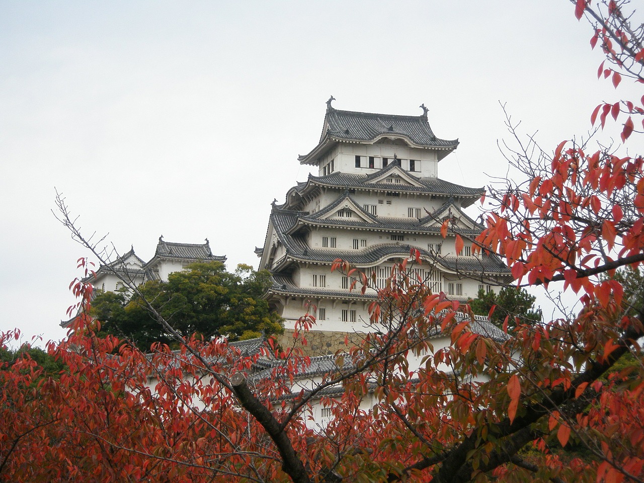 travel himeji castle free photo